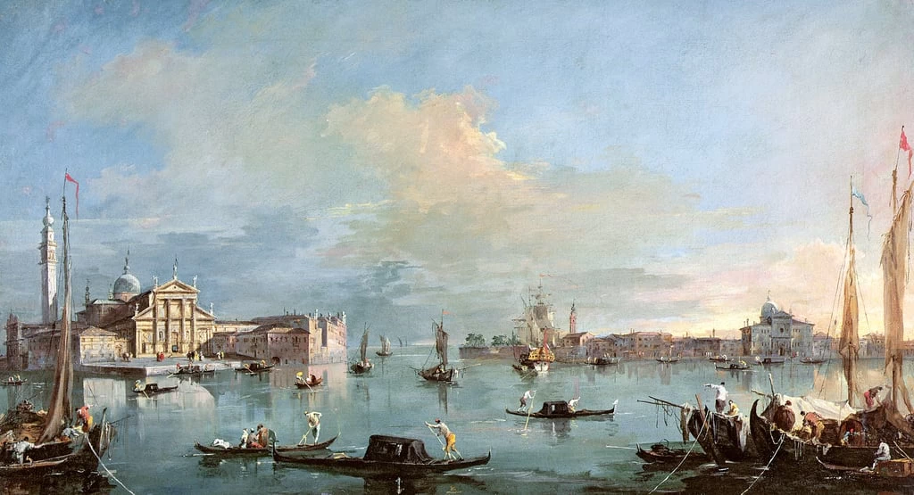 Veduta dell'Isola di San Giorgio Maggiore - Leeds Museums and Art Galleries